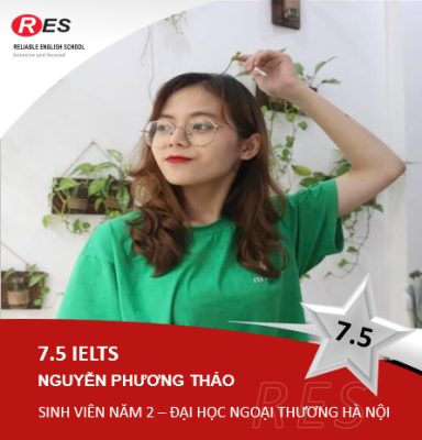 Nguyễn Phương Thảo 7.5 IELTS